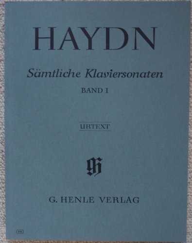 Haydn Sämtliche Klaviersonaten, Band 1